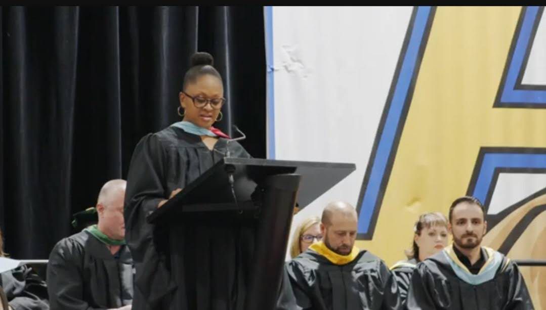 Graduation ceremony and commencement address